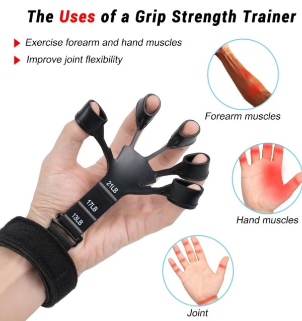 Silikonski trenažer za prste