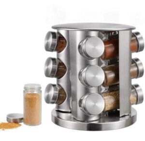 Metalni rotacioni stalak za začine