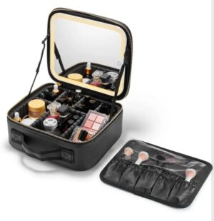 Kozmetički neseser za šminku sa LED ogledalom