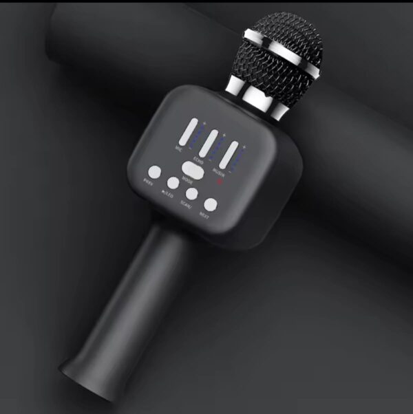 Bežični bluetooth zvučnik mikrofon sa LED svetlima