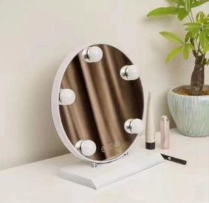 Okruglo LED ogledalo sa 5 sijalica