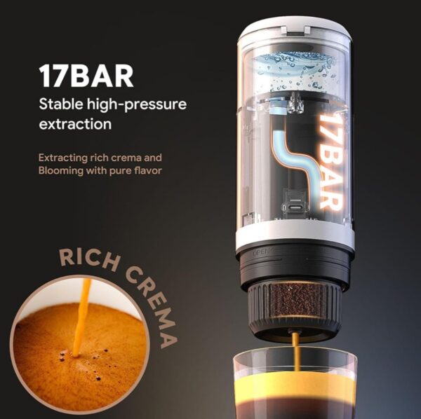 Prenosni aparat za pravljenje espreso kafe