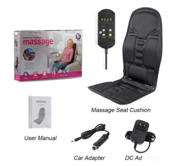 Masažer za auto ili kuću-navlaka za sedište sa grejanjem