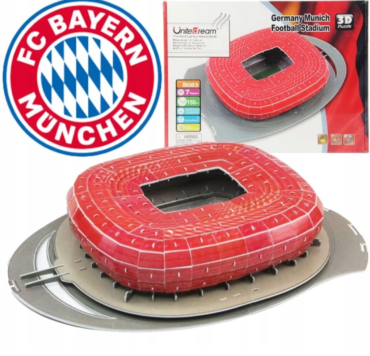 Allianz Arena 3D-Modell / Puzzle in Niedersachsen - Meppen | Weitere Spielzeug günstig kaufen Allianz Arena 3D-Modell / Puzzle in Niedersachsen - Meppen | Weitere Spielzeug günstig kaufen