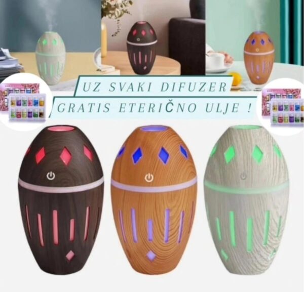 Aroma difuzer-ovlaživač vazduha