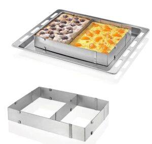 Podesivi kalupi za torte i kolače-pravougaoni,okrugli i četvrtasti