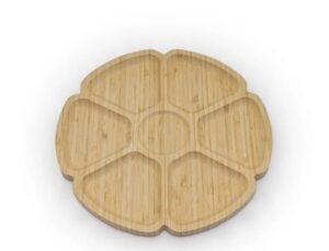 Rotirajući bambus poslužavnik