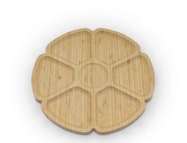 Rotirajući bambus poslužavnik