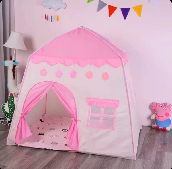 Dečiji šator za igru-plavi i roze