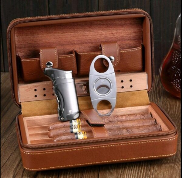 Kožni humidor za putovanje