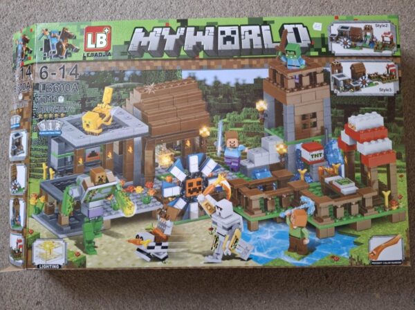 Minecraft lego kocke-1011 delova