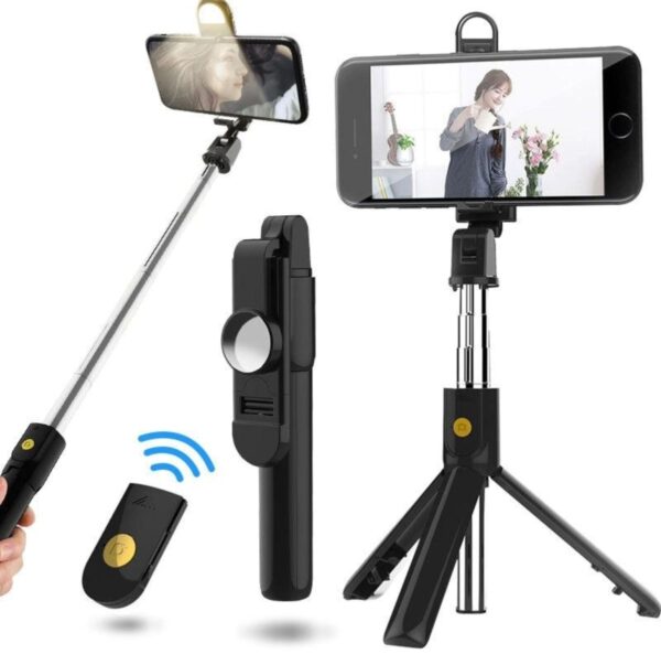 Bluetooth selfi štap K10-tripod držač